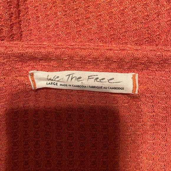 Free people north shore thermal tunic top size large - Picture 4 of 7